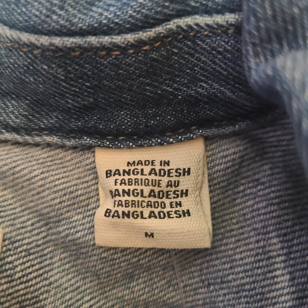 Levi's Denim Western Dress Medium Wash - Picture 9 of 12